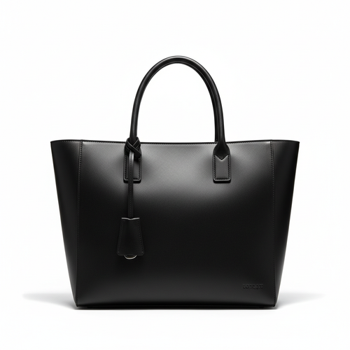 Classic Leather Tote Handbag